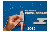 Resumo do Edital de Inovação SEBRAE 2016