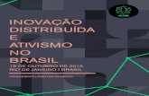 Inovação Distribuída e Ativismo no Brasil