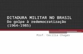 Ditadura militar no Brasil - resumo