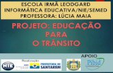Educação para o transito/2016-Escola Leodgard