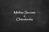 Mídias sociais e ortodontia - SBO 2015 - George Bueno