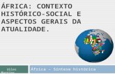 áFrica   contexto histórico-social e aspectos gerais da atualidade