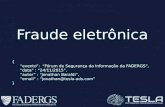 Fraude eletronica
