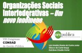 VIII Congresso Consad: Apresentação Organizações Sociais Interfederativas