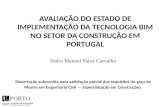 Análise Estatística do Estado de Implementação da Tecnologia BIM no Setor da Construção em Portugal
