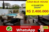 Casa Blue House Barra da Tijuca (21) 9.8791-3010