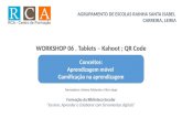 Kahoot e QR code - aprendizagem móvel e gamification