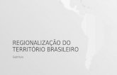 Regionalização do território brasileiro   cursinho