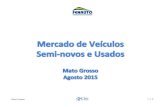 Dados de Mercado de Seminovos e usados - Agosto de 2015