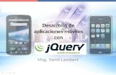 JQquery Mobile por Yamil Lambert