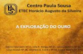 A exploração do ouro no brasil