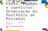 Otimização do Portfólio de Projetos - Prof. Wankes Leandro