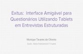 Apresentação   Exitus- Interface Amigável para Questionários Utilizando Tablets em Entrevistas Estruturadas (SMI2014)