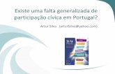 Existe uma falta generalizada de participação cívica em Portugal?