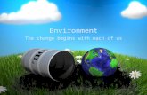 Environment- Apresentação oral