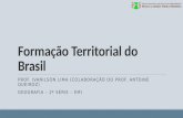 Formação Territorial do Brasil