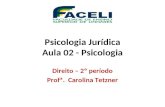 Faceli - Direito - 2° Período - Curso de Psicologia Jurídica - 02