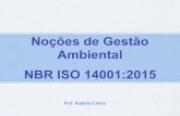 SGA segundo a NBR ISO 14001:2015 - Noções