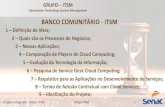 Apresentação - Projeto Integrador - Banco Comunitário