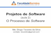 Projetos de software (aula 2) o processo de software
