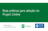 Boas práticas para adoção do Project Online
