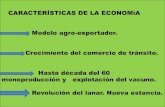 Caracteristicas economicas del uruguay de la modernizacion