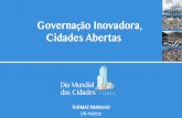 20171031 Urban Debate: Governação  Inovadora Cidade Aberta
