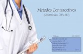 Métodos contracetivos (espermicidas, DIU e SIU)