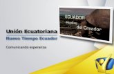 Ações de Comunicação no Equador - Christian Gavilanes
