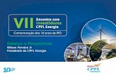 VII Encontro com Investidores - CPFL Energia