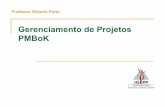Gerenciamento de Projetos PMBoK - igepp.com.br · PDF fileProfessor Gilberto Porto – porto@ •Certificação profissional em gerenciamento de projetos •Credencial mais importante