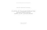 CLIFO: A Textual Editor for OntoUMLPrime with CLIF constraints · PDF fileCLIFO: A Textual Editor for OntoUMLPrime with CLIF constraints Vitória - ES, ... The grammar of the editor