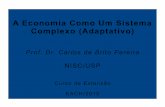 A Economia Como Um Sistema Complexo (Adaptativo) · PDF fileEl Farol Bar Introdução Economia