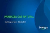 PARNAÍBA GÁS NATURAL - · PDF fileConsumo de gás natural na indústria e na geração elétrica (2009-2014) O consumo pela indústria ficou praticamente estagnado desde 2011 Pela