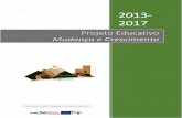 AEM 2013- 2017 - Agrupamento de Escolas de Mogadouro EDUCATIVO_aemogadouro_5set_201… · (abril de 2013) Projeto Educativo ... 3 turmas de 6º ano ... Atualizado em Conselho Pedagógico