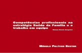 Competências profissionais na estratégia Saúde da Família ... · PDF filePara que possamos construir a reflexão acerca de nossas práticas, ... no estudo da doença (a racionalidade