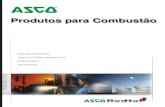 Produtos para Combustão - asco.com Asset Library/Combustion_ASCO_Valves... · A tabela abaixo indica os parâmetros de temperaturas para Bobinas . CARACTERÍSTICAS TÉRMICAS E LIMITAÇÕES
