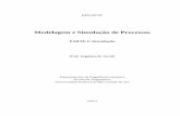 Modelagem e Simulação de Processos - COPPE / · PDF fileMétodos numéricos para a solução de equações diferenciais ... algébrico-diferenciais 4.4. Problemas de ... de engenharia