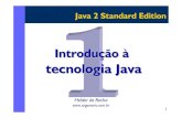Primeira Aula 1. Introdução aos objetos 2. Como programar ...argonavis.com.br/cursos/java/j100/java_01.pdf · Ambiente de execução ... Linguagem Java Linguagem de programação