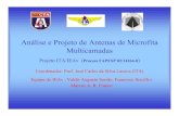 Análise e Projeto de Antenas de Microfita Multicamadas - Valdir.pdf · CRONOGRAMA 5-aplicação do HFSS a microfita 4-treinamento no HFSS 3-implementação de RCS 2-formulação
