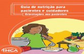 Guia de nutrição para pacientes e cuidadoresbvsms.saude.gov.br/bvs/publicacoes/inca/guia_de_nutricao_para... · 2 I59g Instituto Nacional de Câncer. Guia de nutrição para pacientes