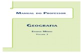 GeoGrafia - Escala · PDF fileManual do Professor 3 1. PressuPostos teórico-MetodolóGicos da coleção orientações teóricas A Geografia estuda a interação entre a dinâmica