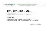 P.P.R.A. - master.fclar.unesp.brmaster.fclar.unesp.br/.../ppra_fcl_2015-2016.pdf · será efetuada análise global do PPRA para avaliação do seu desenvolvimento e realização de