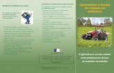 segurança e saude no trabalho agricula · PDF file• Limpeza do material e regras de higiene; ... REGRAS BÁSICAS Use o equipamento de proteção individual adequado ao pesticida