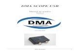 DMA SCOPE  · PDF fileEscolha o acoplamento como AC e divisão de tensão de ... Para medição da potencia rms (efetiva) do amplificador não podemos usar um auto