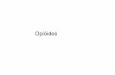 Opióides - alipio1.dominiotemporario.comalipio1.dominiotemporario.com/doc/opioidesPB.pdf · • Opióides - são todas as drogas, naturais e sintéticas, com propriedades semelhantes
