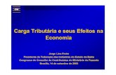 Carga Tributária e seus Efeitos na Economiaarquivos.portaldaindustria.com.br/app/conteudo_18/2012/07/31/1116/... · Carga Tributária e seus Efeitos na Economia O aumento da carga