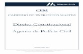 Direito Constitucional Agente da Polícia Civil - AWS · PDF fileDireito Constitucional ... CESPE - Ag Pol (PC PE)/PC ... competência para o julgamento dos crimes dolosos e culposos