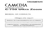CÁMARA DIGITAL C-750 Ultra Zoom - · PDF filelas “Normas de Diseño para Sistema de Archivos de Cámara/DCF” estipuladas por la Asociación de Industrias ... la cámara/Carga