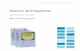 Inversor de Frequência - weg. · PDF fileÍndice 14 regulador pid ..... 14-1 14.1 descriÇÃo e definiÇÕes